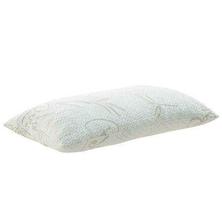 MODWAY FURNITURE 36.5 H x 60.5W x 81 L in. Relax King Size Pillow, White MOD-5576-WHI